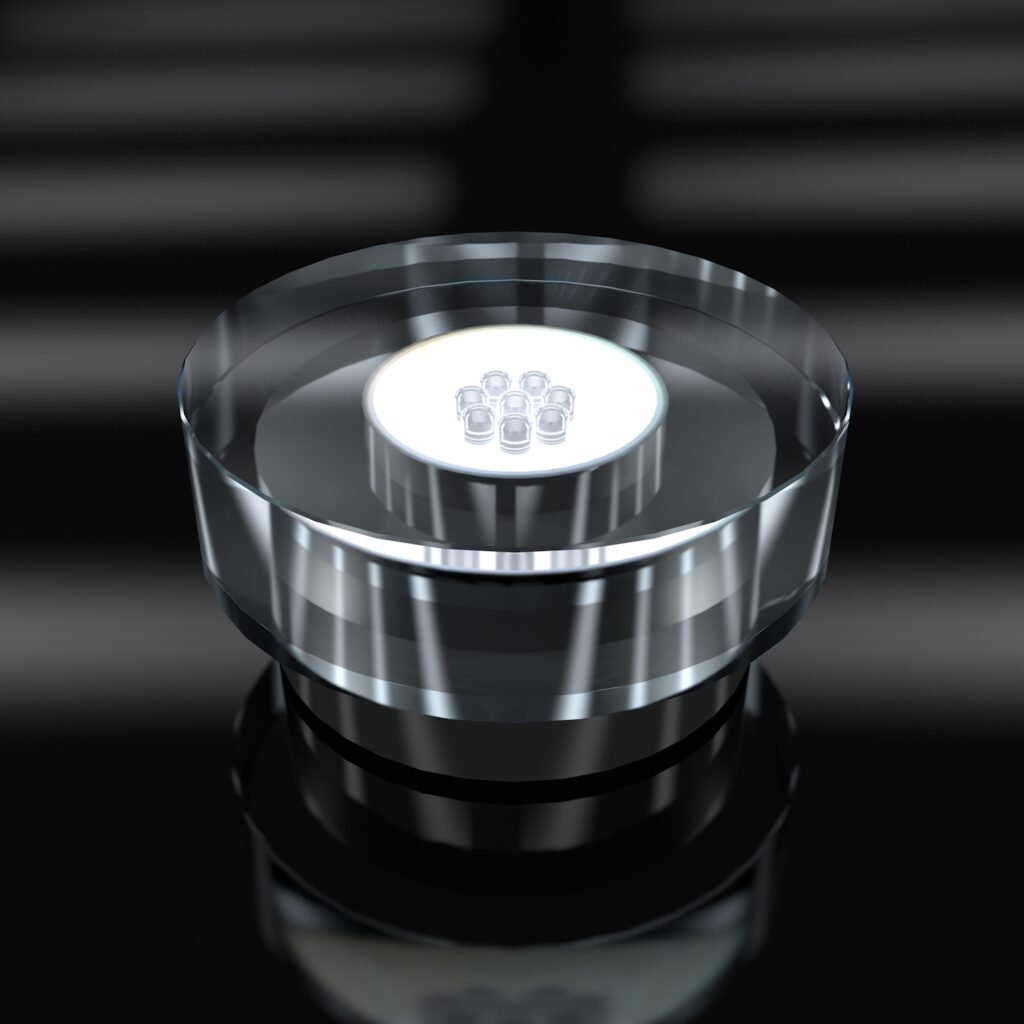 LED light bases